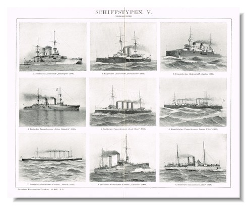 Battleships cruisers gunboat - ,