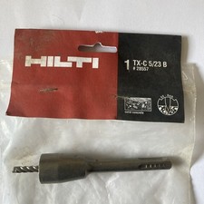 1 x Hilti Stop Drill Bit TX-C 5/23 B DX Kwik SDS+ Concrete 5mm x 23mm 28557 