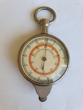 Vintage combination opsimetre (map reader) compass, German 1950s-1960s.