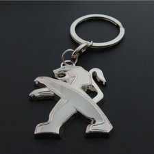 PEUGEOT Chromed Metal Key Ring