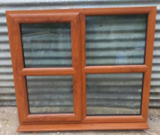 New Upvc Window Golden Oak Double Glazed 1200 mm x 1020 mm/1050 mm with sill/