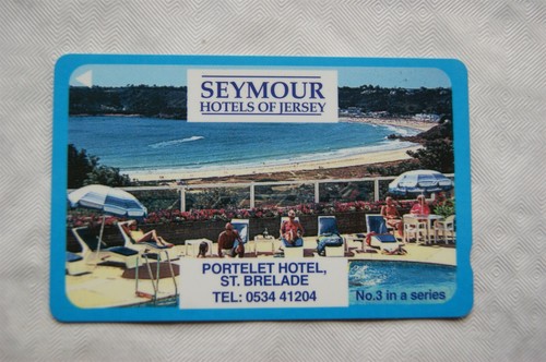 Jersey phone card portelet - card,