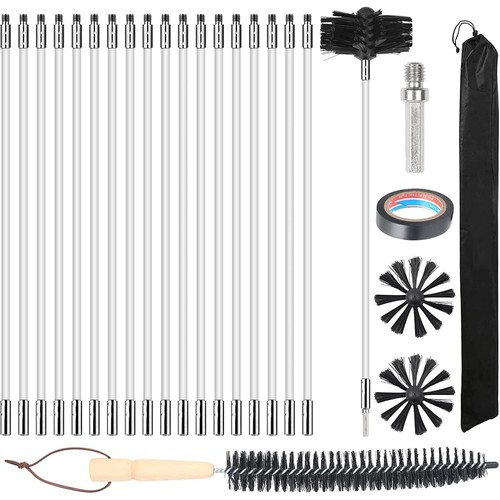 Chimney cleaning brush - chimney,