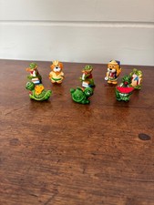 VINTAGE KINDER EGG FIGURES LION TURTLE CROCODILE