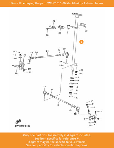 Yamaha column steering 2 - steering,