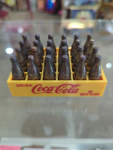 Vintage mini coca cola crate - coca,