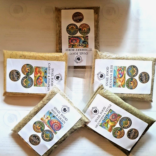 Land snail food twin sample - food,,