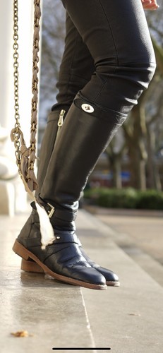 Mulberry boots black leather - mulberry,