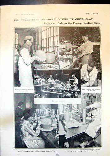 Antique print potters - antique,