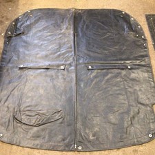 MGB ROADSTER  VINYL TONNEAU COVER RIGHT HAND DRIVERS CHROME BUMPER NO HEADREST