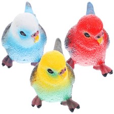 3 Pcs Artificial Parrot