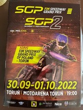 GRAND PRIX & SGP2 ROUND TORUN POLAND SPEEDWAY PROGRAMME 30/9-1/10/2022