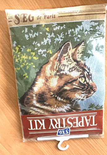 Tapestry kit set meow - cat, x