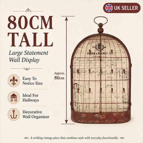 80cm large metal - large, birdcage