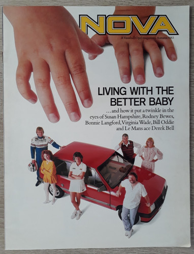 Vauxhall nova launch range - vauxhall,