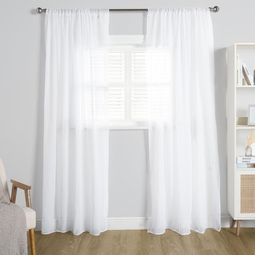 Ohs linen look voile - linen, net