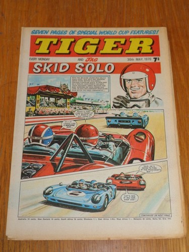 Tiger and jag 30th - tiger, 1970