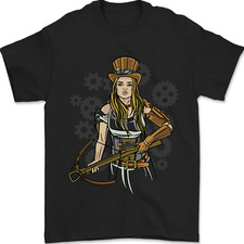 A Steampunk Woman With a