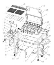 Cosmogrill replacement parts - cosmogrill,