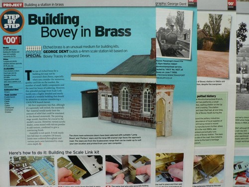 Scale link brass gwr station - link,