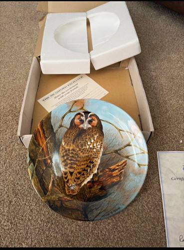 Coalport tawny owl - coalport, wise