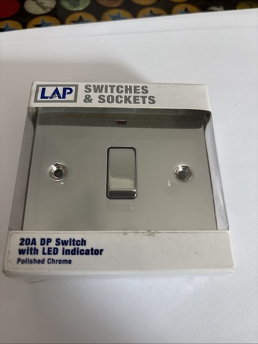 Lap polished chrome switch - chrome, &