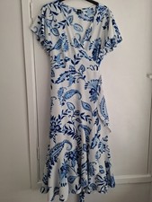 Blue Floral Summer Dress
