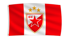 Red Star Belgrade Flag Banner