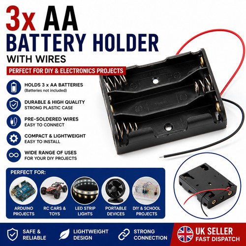Battery holder case - battery, with