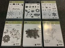 6 Stampin Up! Mixed Stamp Sets
