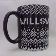 Jack Wills Christmas Mug. Christmas Jumper Pattern.  PERFECT CONDITION.