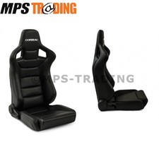 Land Rover Defender CORBEAU Sportline RRS Low Base Black Vinyl Seat Kit DA7310K