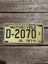 1977 Iowa Motorcycle Dealer