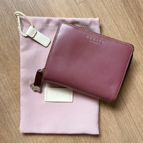 Radley burgundy leather medium - burgundy,