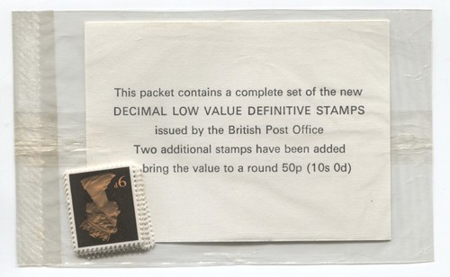 1971 full set decimal low - decimal,