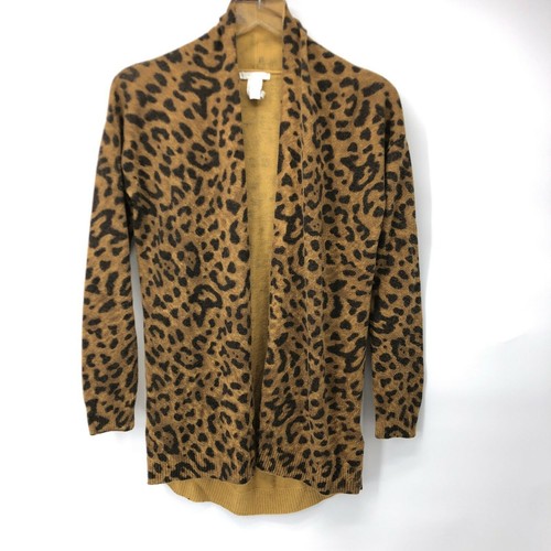 Leopard wool blend - xs,
