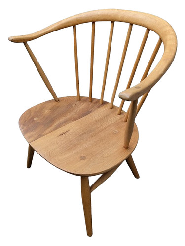 Vintage ercol cowhorn chair - vintage,