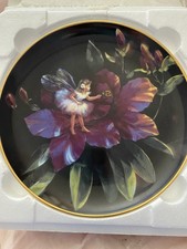 Danbury Mint Fairy Plate the Enchanted Garden, Good Morning Ladybird.