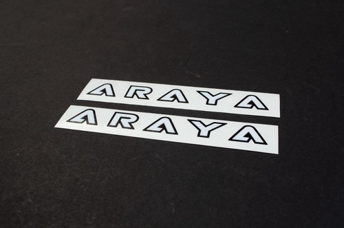 Araya hoop decals - araya,