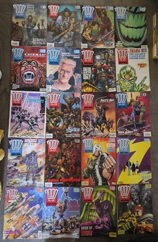 2000ad comics job lot x20 - lot,