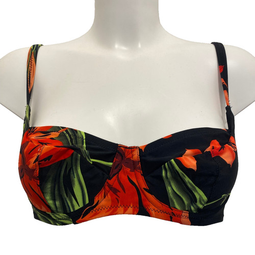 Black red underwired bikini - &,