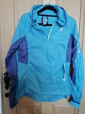 Karrimor Xlite Ladies Running Jacket Hood 10 Blue Purple