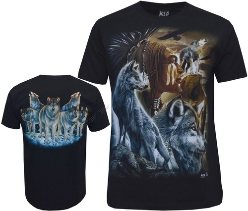 New wolf native american - new,