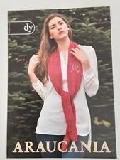 Araucania dy Ladies Skinny Scarf Knitting Pattern