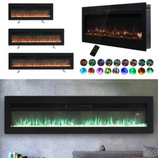 Tempered Glass Fire Flame