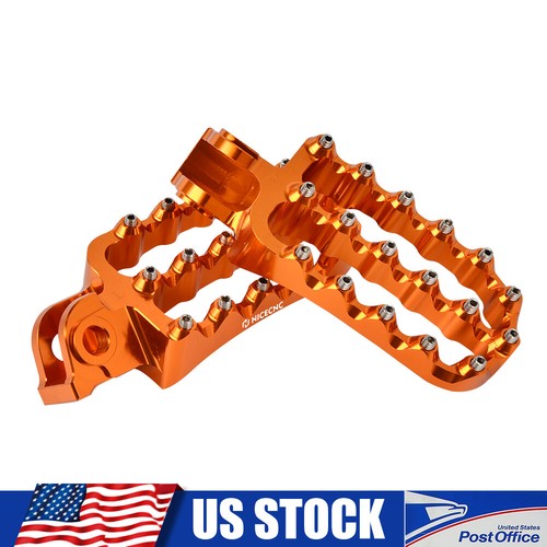 Wide footpegs enlarge foot - wide,