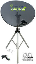 80cm satellite dish quad LNB &