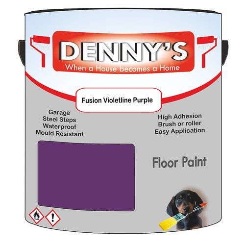 Dennys floor sheds paint - floor,