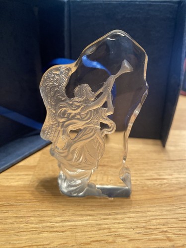 Cut glass angel decoration - cut,