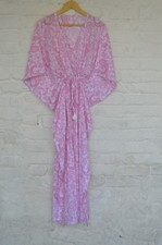 Hand Printed 100%Cotton White